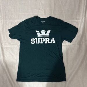 Supra Men's Green T-Shirt